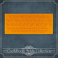 Silicone Mold - Vintage Alphabet Cyrillic
