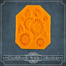 Silicone Mold - Sunflowers