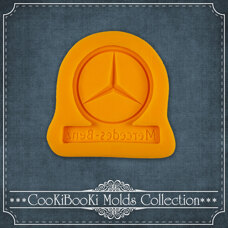 Modeling Molds - Silicone Mold - Mercedes Emblem