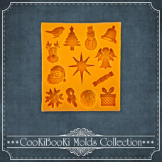 Modeling Molds - Silicone Mold - Christmas Figures And Items