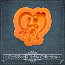 Modeling Molds - Silicone Mold - Valentine Frame