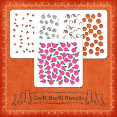 Silicone Stencils - Roses