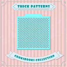 Decoration Materials - Plastic Stencil - Mini Stars