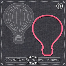 Cutter with Acrylic Stamp - Baloon