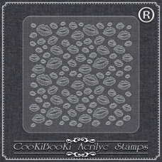 Acrylic Stamp - Lips Texture 