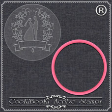 Cookie Cutters - Cutter with Acrylic Stamp - Wedding