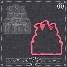 Cutter with Acrylic Stamp - Castle