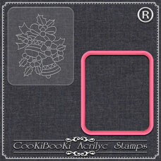 Cookie Cutters - Acrylic Stamp With Cutter - Christmas Bells With Jelly