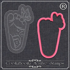Cookie Cutters - Acrylic Stamp With Cutter - Mother's Love