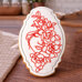 Cookie Cutters - Acrylic Stamp With Cutter - Silhouette - Floral Lady