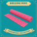 3D Patterned Roller - Hearts No. 01