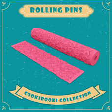 Stamps and Textures - 3D Patterned Roller - Roses