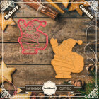 Cutter&Stamp - Santa with a bag