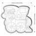 Cutter&Stamp - Santa in Train