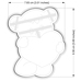 Cutter&Stamp - Valentine Bear