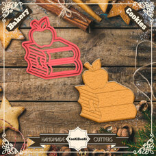 Cutter&Stamp - Apple on Books