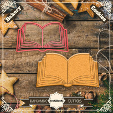Cookie Cutters - Cutter&Stamp - Open Book