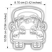 Cutter&Stamp - Easter Rabbit in a Car