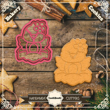 Cutter&Stamp - Easter Chick in a nest