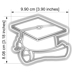 Cutter&Stamp - Graduation Hat No. 01