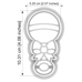 Cutter&Stamp - Baby Rattle