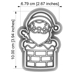 Cutter&Stamp - Santa in Chimney