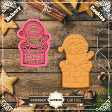 Cutter&Stamp - Santa in Chimney