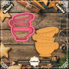 Cutter&Stamp - Tea Cups