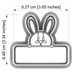 Cutter&Stamp - Rabbit with Label