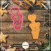Cutter&Stamp - Bear with Heart Baloon
