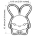 Cutter&Stamp - Easter Rabbit 2023 No. 01