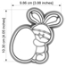 Cutter&Stamp - Easter Rabbit 2023 No. 02