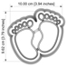 Cookie Cutters - Cutter&Stamp - Baby Feets