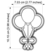 Cookie Cutters - Cutter&Stamp - Baloons