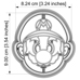 Cookie Cutters - Cutter&Stamp - Super Mario Head