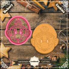 Cookie Cutters - Cutter&Stamp - Super Mario Head