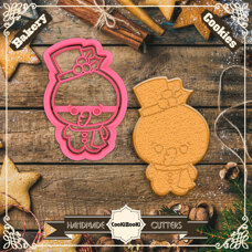 Cutter&Stamp - Snowman With Hat