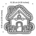 Cookie Cutters - Cutter&Stamp - Christmas House #03