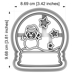 Cookie Cutters - Cutter&Stamp - Christmas Globe #01