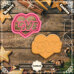 Cutter & Stamp - Heart LOVE