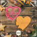 Cutter & Stamp - Heart With Bow
