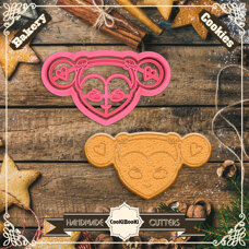 Cutter & Stamp - Barbell Heart