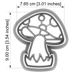 Cutter & Stamp - Mushroom