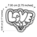 Cutter & Stamp - LOVE Balloons 