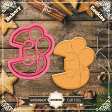 Cutter&Stamp - Three With Baloons
