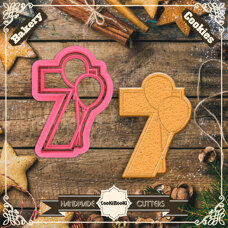 Cutter&Stamp - Seven With Baloons