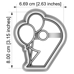 Cutter&Stamp - Nine With Baloons