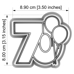 Cutter&Stamp - Seventy With Baloons
