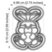 Cutter&Stamp - Easter Rabbit With An Egg