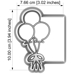 Cutter&Stamp - Frame With Baloons